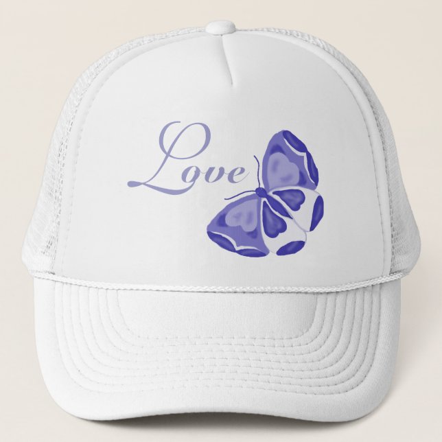 Casquette Amour papillon (Devant)