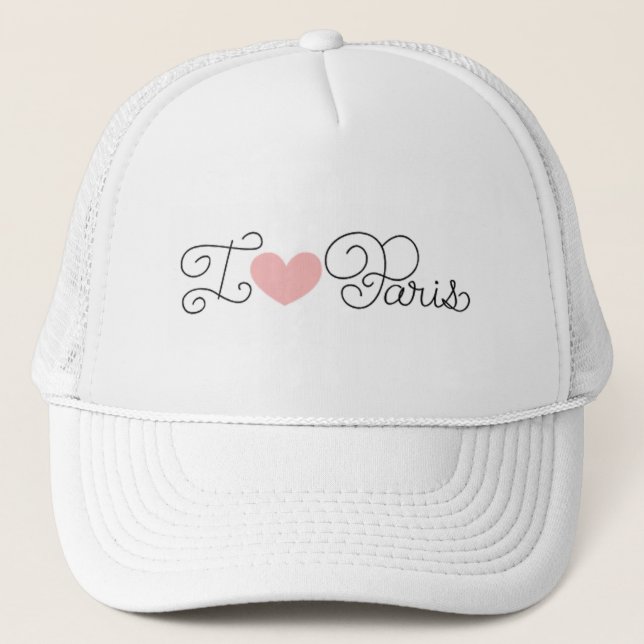 Casquette Amour Paris du camionneur Hat/I (Devant)