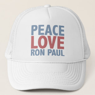 Casquette Amour Ron Paul de paix