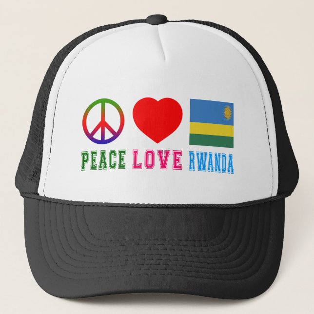 Casquette Amour Rwanda de paix (Devant)