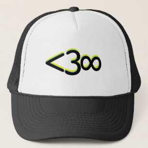 Casquette amour singularité <3 × chapeau de camionneur noir 
