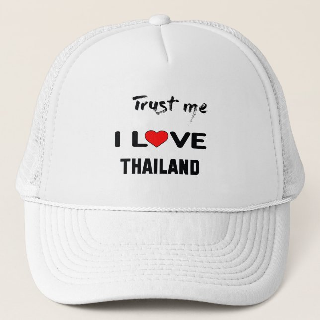 Casquette Amour Thaïlande du Faites-moi confiance I (Devant)