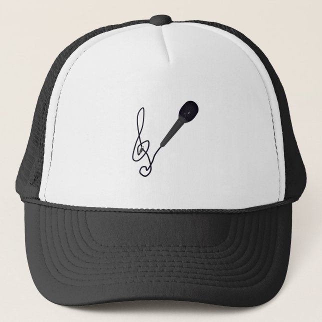 Casquette amoureux de musique (Devant)