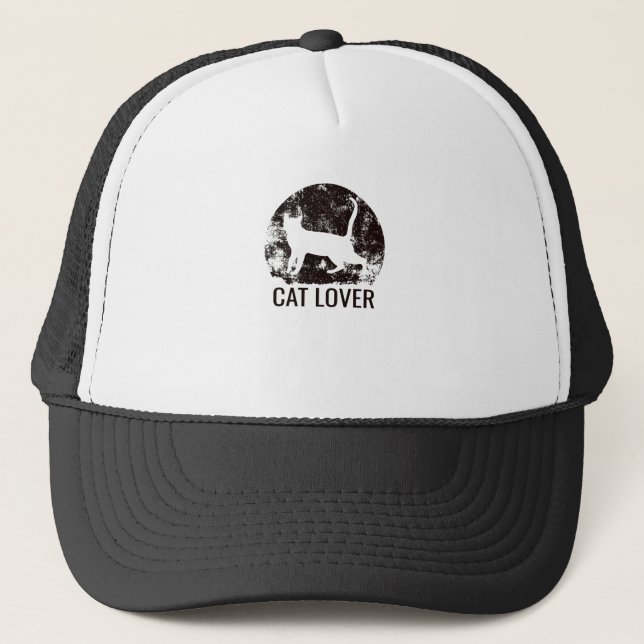 Casquette Amoureux des chats (Devant)