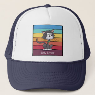 Casquette Amoureux des chats festif
