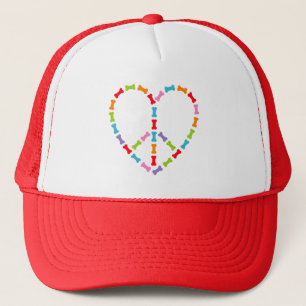 Casquette Amoureux des chiens - Paix et Amour