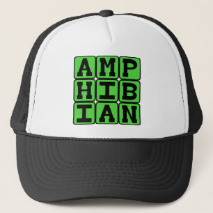 Casquette Amphibien, animal à sang froid