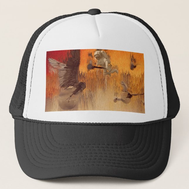 Casquette Ampoules ailées (Devant)