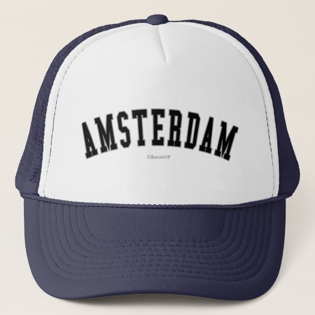 Casquette Amsterdam (Devant)