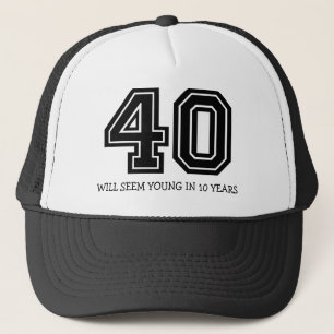 Casquette Amusant 40ème anniversaire