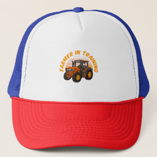 Casquette Amusant Futur Agriculteur Dans La Formation De Tra