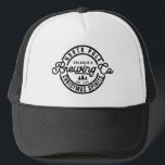 Casquette Amusant North Ple Brewing Co<br><div class="desc">Est-ce que votre être aimé aime la bière ? Un cadeau unique à porter pendant les noël. Le design comprend un timbre comme logo,  personnalisation avec nom,  année Est et 2 lignes de texte.</div>