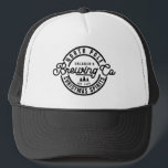 Casquette Amusant North Ple Brewing Co<br><div class="desc">Est-ce que votre être aimé aime la bière ? Un cadeau unique à porter pendant les noël. Le design comprend un timbre comme logo,  personnalisation avec nom,  année Est et 2 lignes de texte.</div>