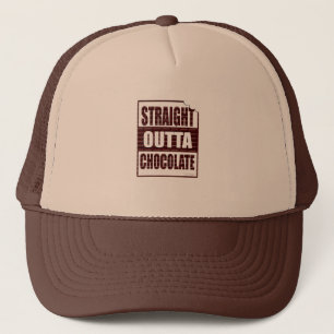Casquette Amusant Stright Outta Chocolate Design