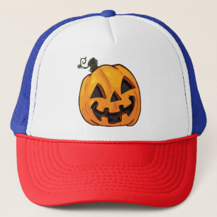 Casquette Amusant T-shirt Citrouille Halloween