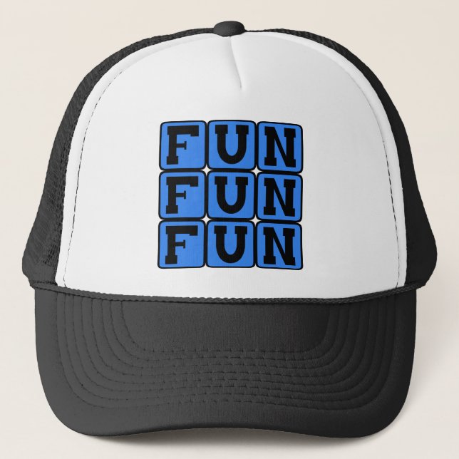 Casquette Amusement Amusement Amusement, Sentiment Divertiss (Devant)