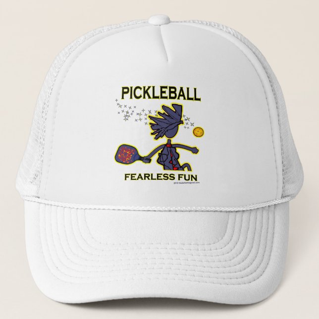 Casquette Amusement courageux de Pickleball (Devant)