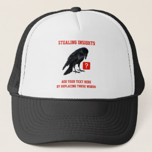 Casquette Analyste en intelligence d'affaires Custom Crow