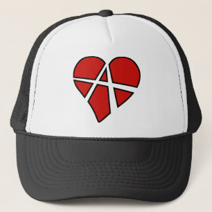 Casquette Anarchie imprudente de coeur de relations