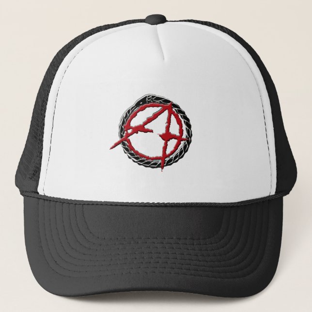 Casquette Anarcho Alliance nihiliste couvrent (Devant)