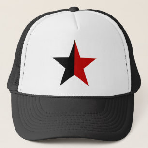 Casquette Anarchy Star Classique (noir/rouge)