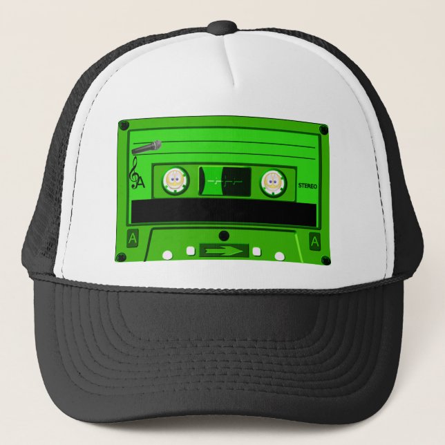 Casquette Ancienne école, Cassette_ (Devant)