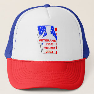 Casquette Anciens Combattants Pour Trump 2024