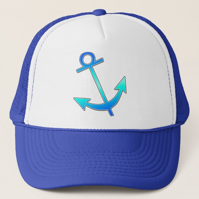 Casquette Ancre--bleu (Devant)
