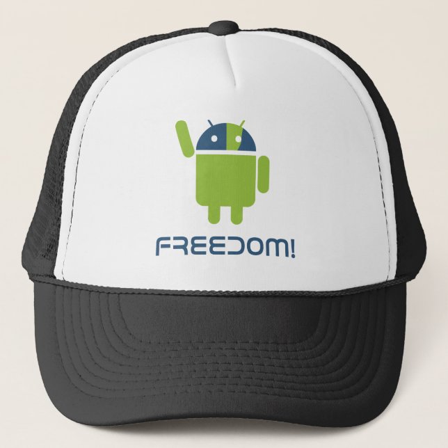 Casquette Android=Freedom (Devant)