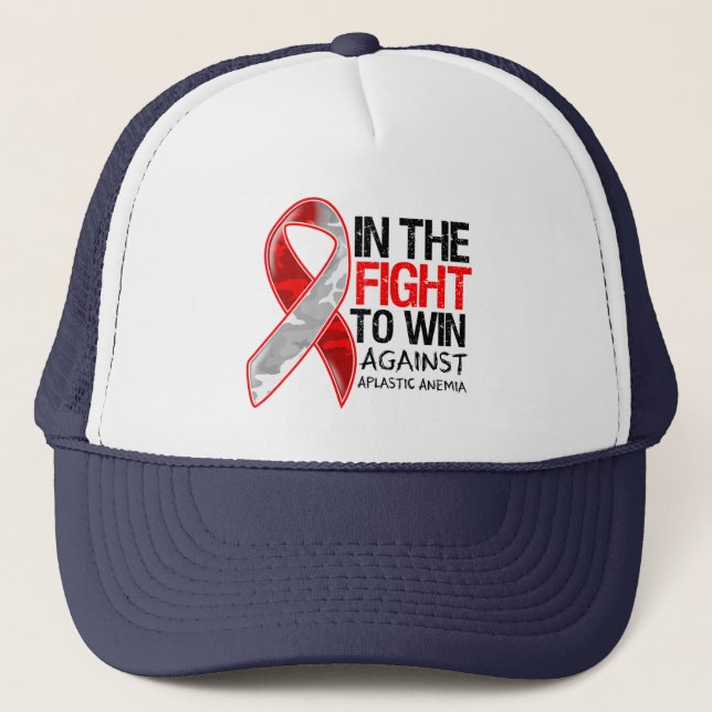 Casquette Anémie Aplastique - Lutte Pour Gagner (Devant)