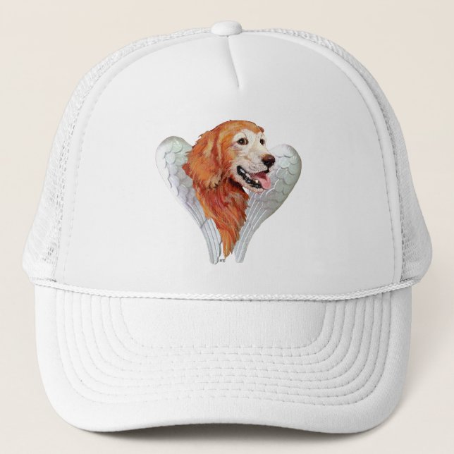 Casquette Ange Golden Retriever (Devant)