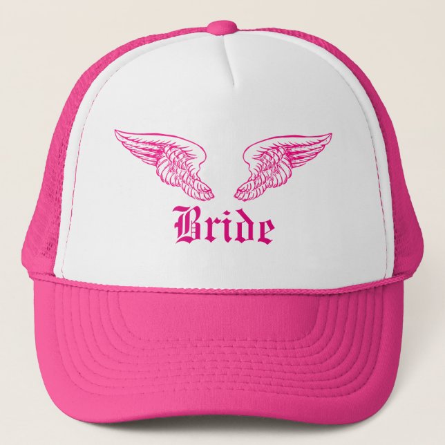 Casquette Angel wings brides bachelorette (Devant)