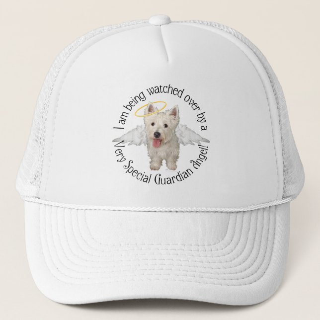 Casquette Anges gardiens Westie (Devant)