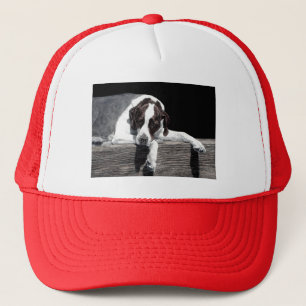 Casquette anglais de camionneur d'indicateur de