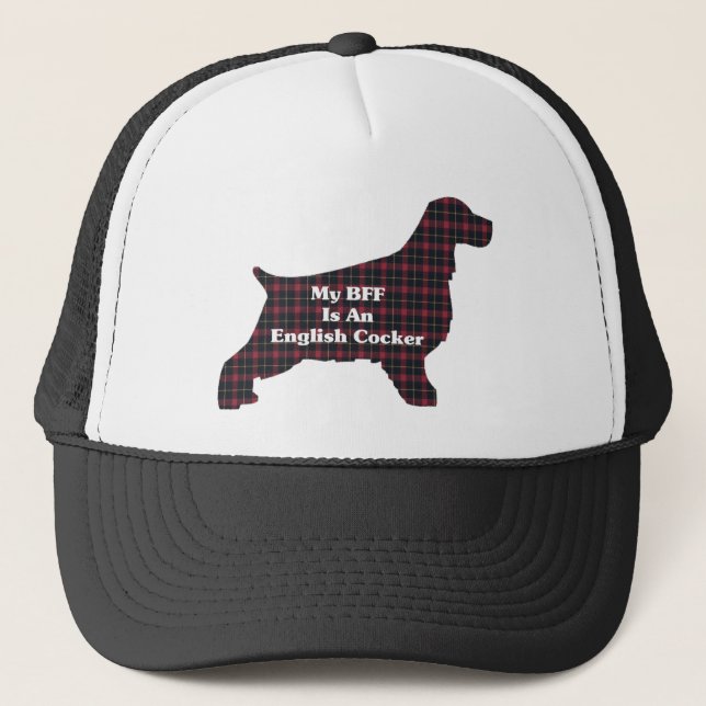 Casquette anglais du cocker BFF (Devant)