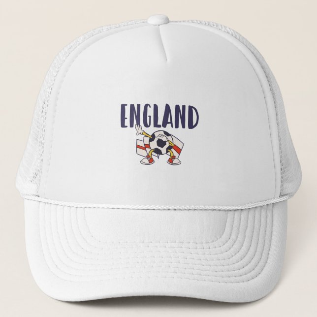 Casquette Angleterre Fan Shirt Anglais Drapeau (Devant)