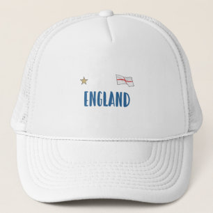 Casquette Angleterre Fan Shirt Anglais Drapeau