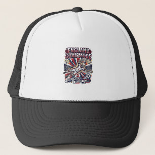 Casquette Angleterre Mode de but squelette attaquant Nations