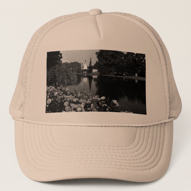 Casquette Angleterre vintage Londres Buckingham St James Par (Devant)