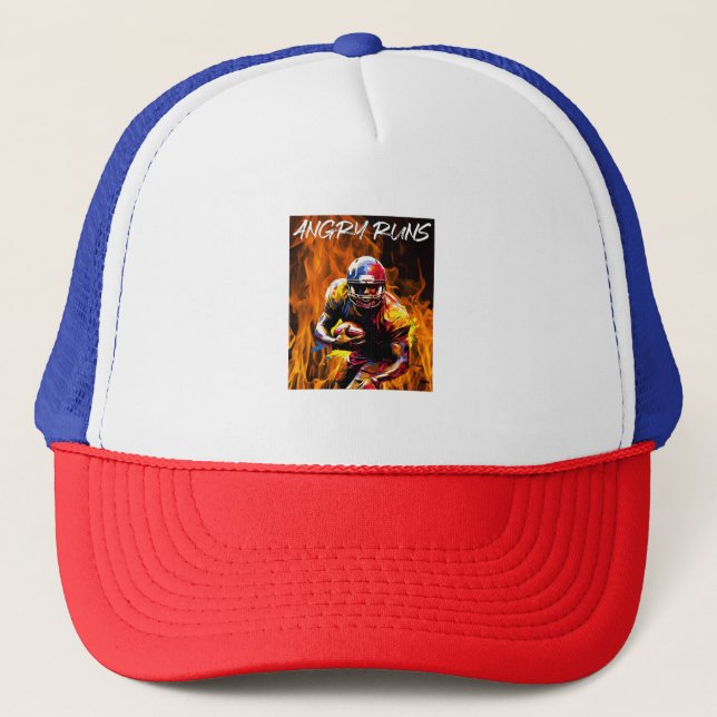Casquette Angry Runs - Football américain (Devant)