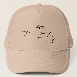 Casquette Animaux Brown de faune d'oiseaux de pélican