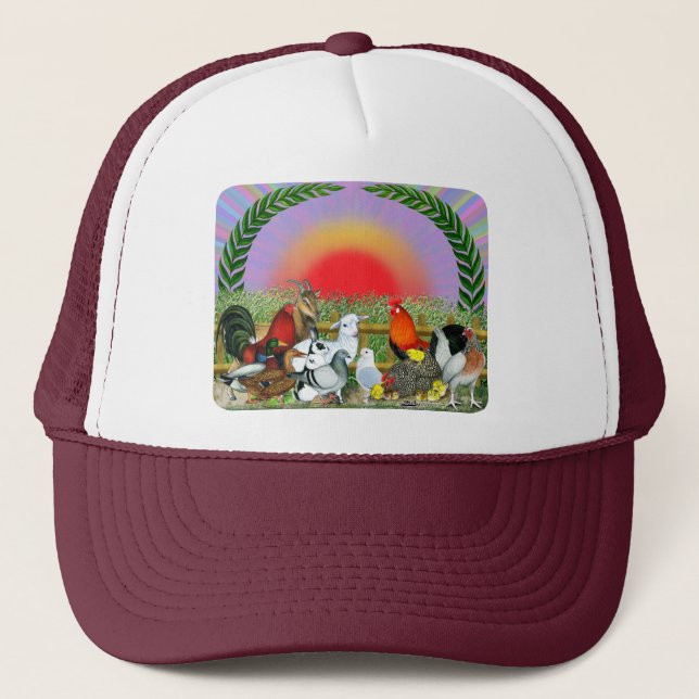 Casquette Animaux de ferme (Devant)