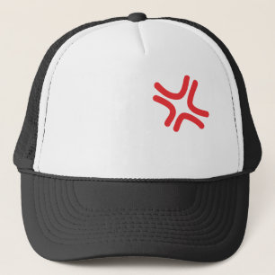 Casquette anime fâché