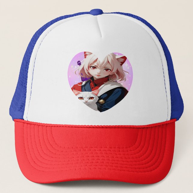 Casquette  Anime Soul & Feline Eyes (Devant)