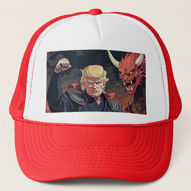 Casquette Anime Trump - Première levée (Devant)