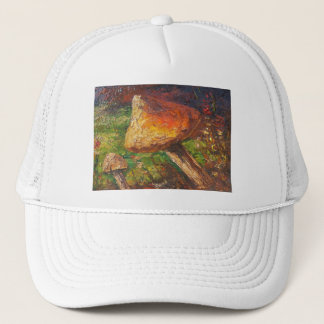 Casquette Ann Hayes Peinture Champignons