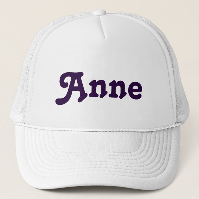Casquette Anne (Devant)