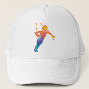 Casquette Anneaux d'aquarelle Gymnastique