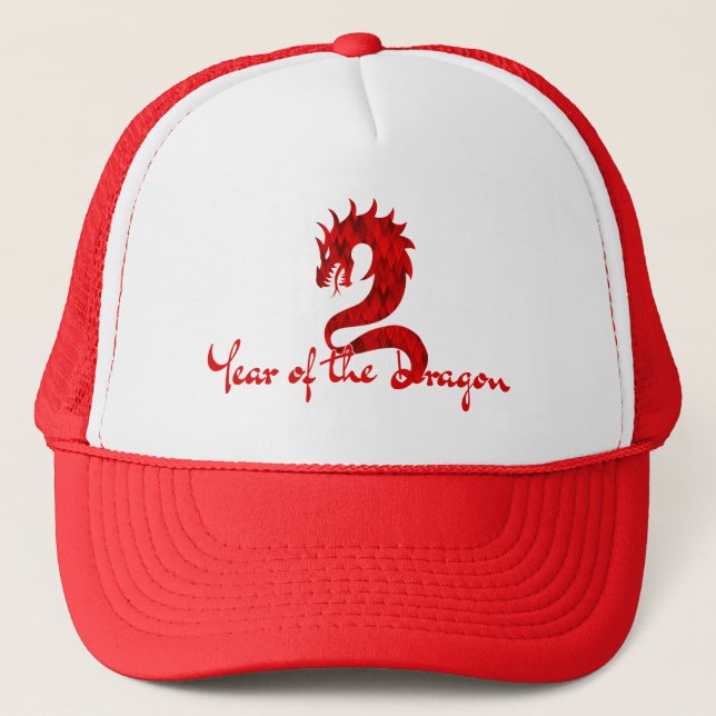 CASQUETTE ANNÉE DU DRAGON (Devant)