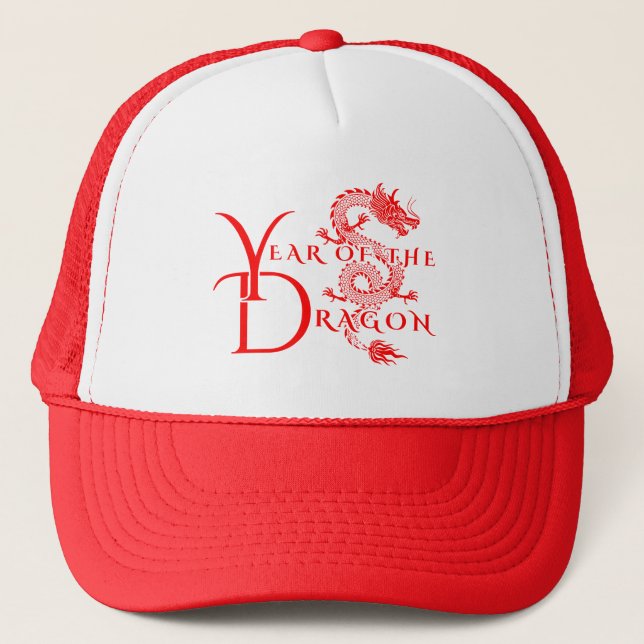 Casquette Année du dragon (Devant)